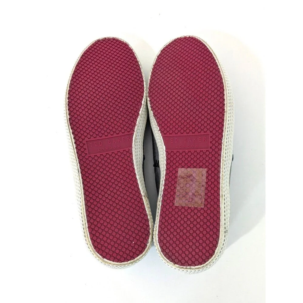 Ted Baker Leeno Slip On Loafers - Blue Grey - Size 9 Mens